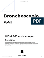 Endoscopio flexible MDH A41 para uso clínico