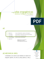 2 Ayudas Ergogénicas Mecánicas, Fisiológicas y Psicológicas