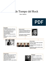 Línea de Tiempo Del Rock