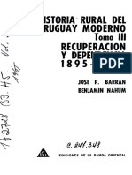 Historia Rural Tomo III 1895 -1904 Barran Nahum