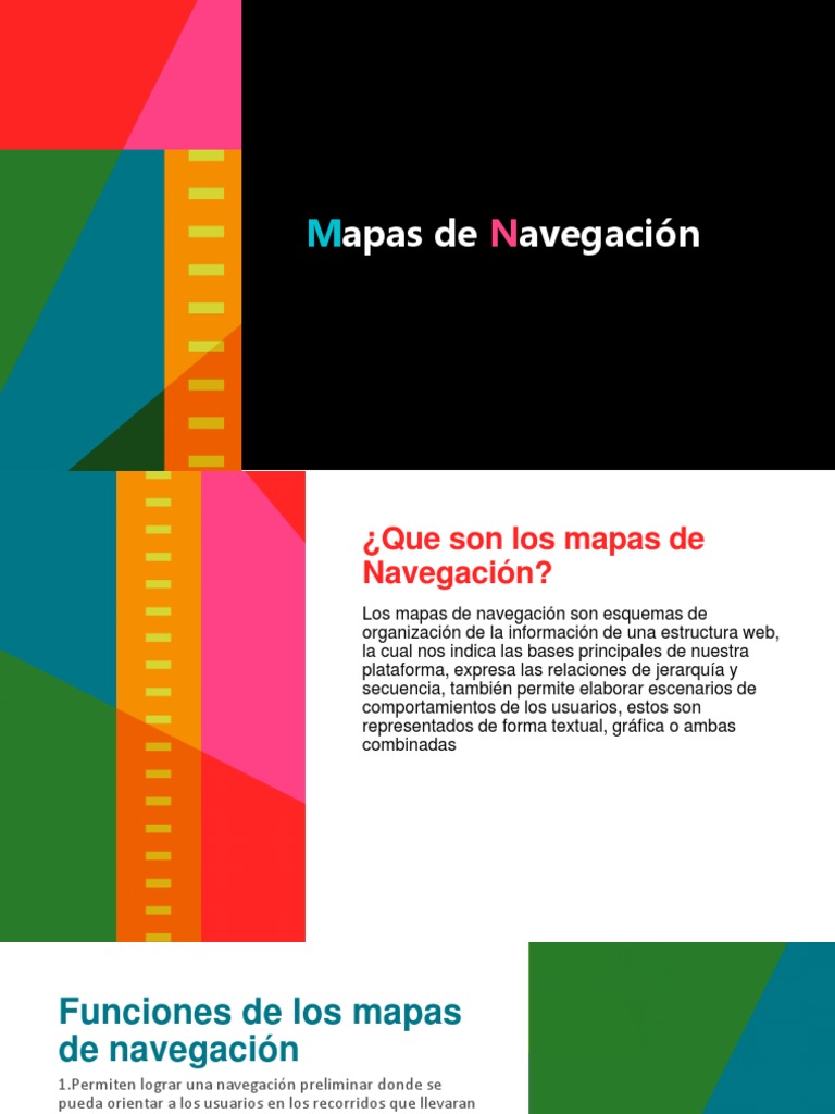Tipos de Mapas de Navegación Web | PDF | Sitios web | Red mundial