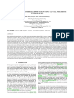 An Algorithm For Centreline Extraction Using Natural Neighbour Interpolation