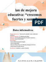 Plan de Mejora Educativa Crecemos Juntos