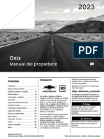 2023 Onix Manual Propietarios