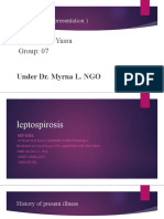 Leptospirosis PPTXXXX