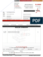 Formulaire Bon de Livraison Transport É2go Fichier PDF Dynamique Remplissable