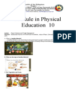 Module in Physical Education 10