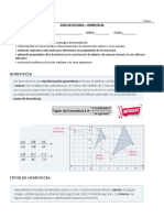 Guía de Estudio Homotecia