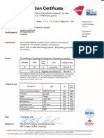 Certificado Delta LTL-X Mark II