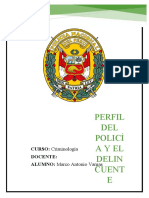 Perfil Del Policia y Delincuente.