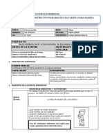 Sesion Texto Instructivo TARJTA DE MAMA