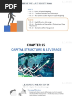 Ch. 15 - Capital Structure & Leverage