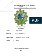 Tercer Examen de Bioquímica 2022-1 FSS