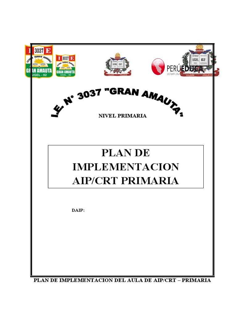Proyecto de Implementacion de Aip | PDF | Salón de clases | Internet