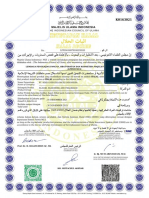 Halal Certificate - Thousand Wishes Mod Sohk018571