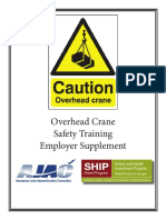Overhead Crane Safety Training Employer Supplement