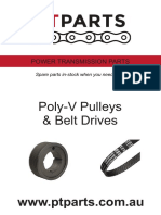PT Parts - Poly-V Pulleys & Belts