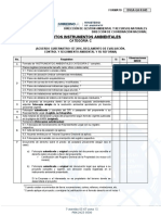 Evaluación Ambiental Clínicas Zona Médica