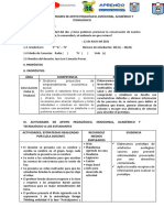 Esquema de Actividades de 1°,2°,5° Del 12 Al 16 de Julio