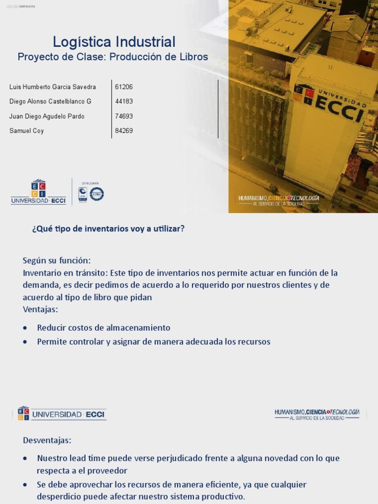 Logistica producción de libros | PDF | Inventario | Lean Manufacturing