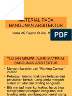 Material Pada Bangunan Arsitektur