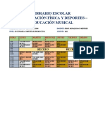 Horario 2022