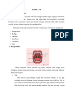 BAHAN AJAR Sistem Pencernaan