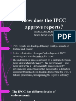 REPORT-How Does The IPCC Approve Reports