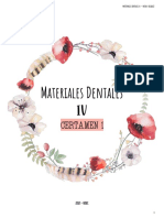 Apunte Materiales Dentales IV - Completo