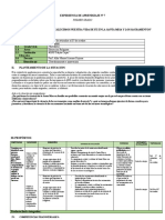 EXPERIENCIA DE APRENDIZAJE N°7 Primero