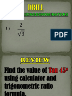 Exact Values