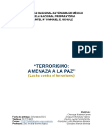 Investigación Terrorismo en La Unión Europea