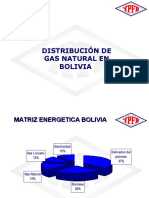 Sistema de Distribucion de GN en Bolivia