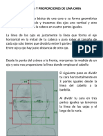 Medidas y Proporciones de Una Caraa