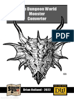 5E to Dungeon World Monster Converter