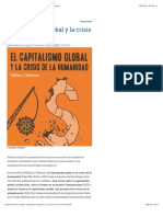 El Capitalismo Global y La Crisis de La Humanidad - Rebelion