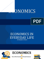 Economics 9 First Quarter