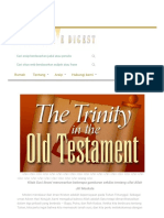 Intisari Perspektif - Tritunggal Dalam Perjanjian Lama