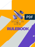 PGL Arlington Major 2022 Rulebook