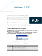 Main Menu&Calibration Manual