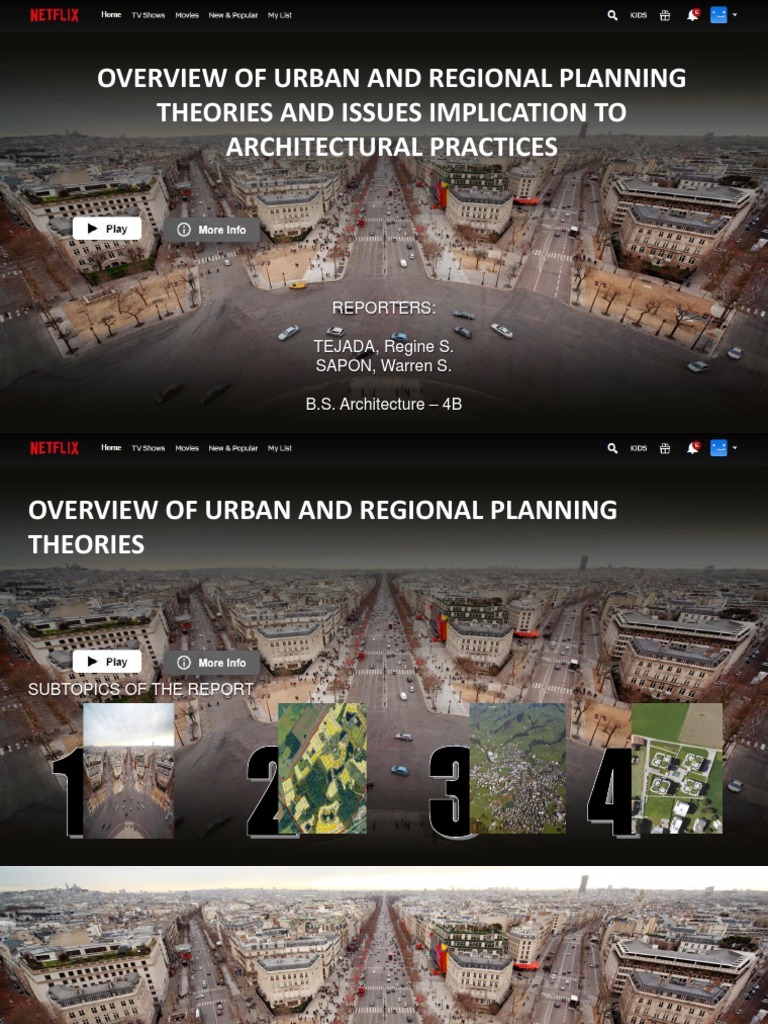 Urban and Regional Planning Theories | PDF