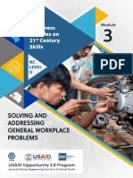 Module 3 - NC II - Solving and Addressing General Workplace Problems - Final