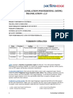 Machine Translation Postediting Guidelines