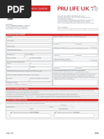 Canada Life AOR Change Form | PDF