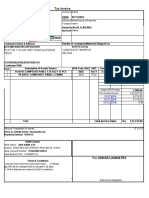 Tax Invoice for ONKAR LAMINATES