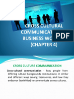 Chapter 4 Cross Cultural Business