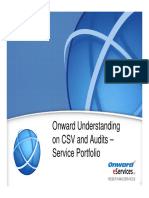 CSV Presentation - Onward e Services Ltd.