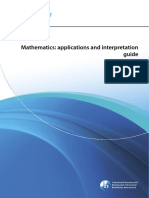 Mathematics Applications and Interpretation Guide en