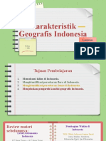 Karakteristik Geografis Indonesia Lanjutan