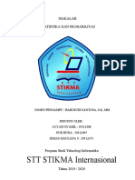 Makalah Statistika Dan Probabilitas